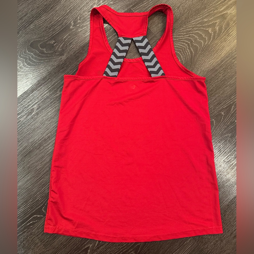 Wisconsin Badgers Red Racerback Top - Picture 2 of 3